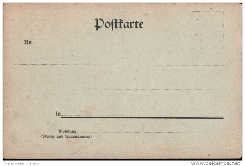 ! Alte Ansichtskarte Gruss Aus Friedeberg Neumark, Mondscheinkarte, Kaiser Wilhelm I. Denkmal - Neumark