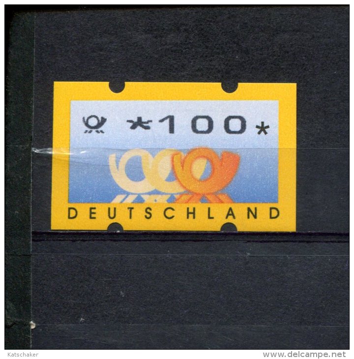 DUITSLAND  POSTFRIS MINT NEVER HINGED POSTFRISCH EINWANDFREI MICHEL ATM 3.3 FACIALE 100 - Machine Labels [ATM]