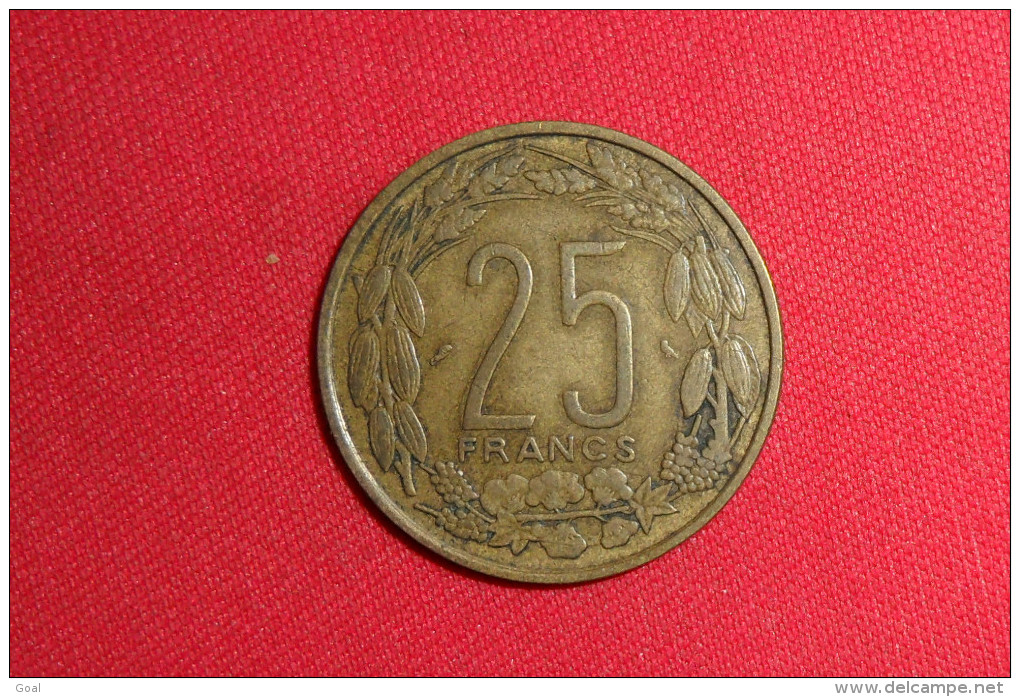 25 Francs/ "Afrique Equatoriale Française" De 1962/(GR.L.Bazor) TTB - Autres – Afrique