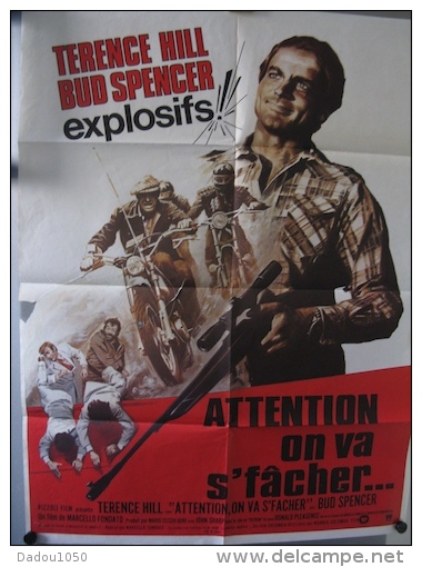 Cinéma,Attention On Va S´facher - Affiches