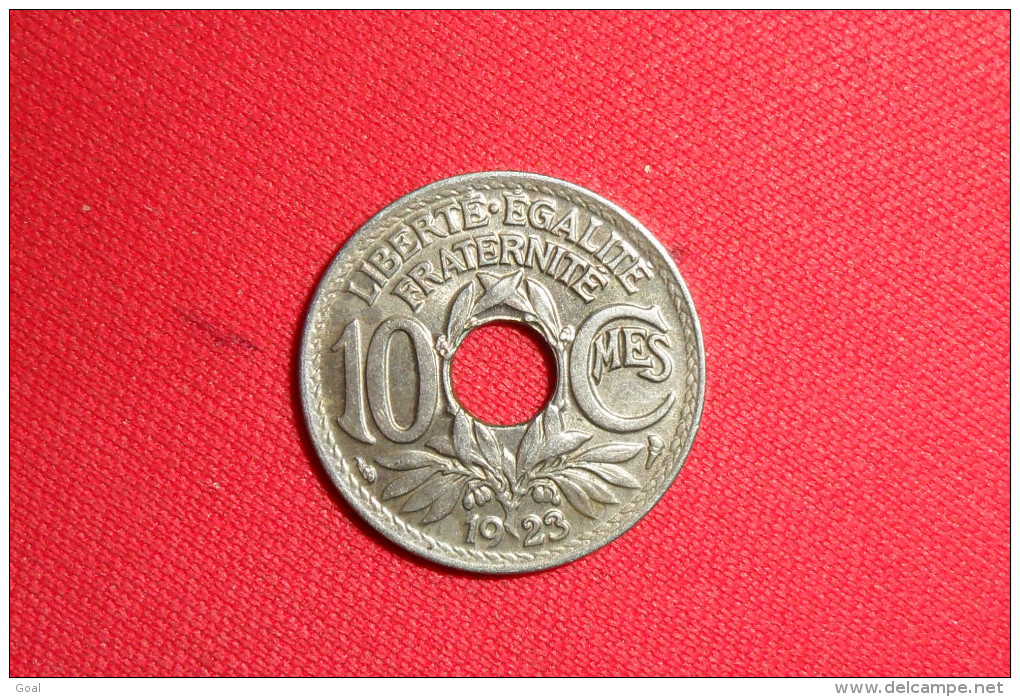 10 Centimes "Lindauer" 1923 En SUP - Autres & Non Classés