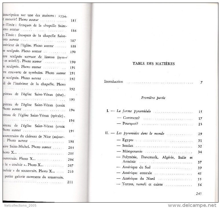 LA MYSTERIEUSE PYRAMIDE DE FALICON - HENRI BROCH - ORIGINE ET DESTINATION, UN MYSTERE TEMPLIER, GROTTE - LIVRE A - Arqueología