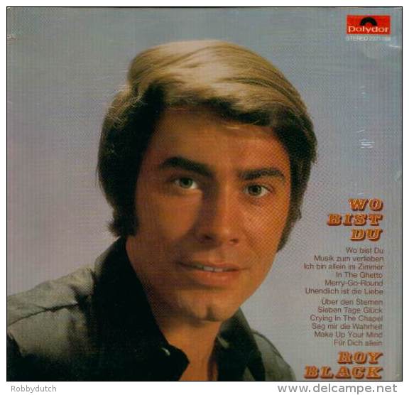 * LP *  ROY BLACK - WO BIST DU (non-smiling Cover)(Germany 1971 EX!!!) - Other - German Music