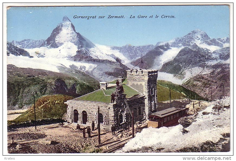 Postcard - Gornergrat Sur Zermatt      (13715) - Matt