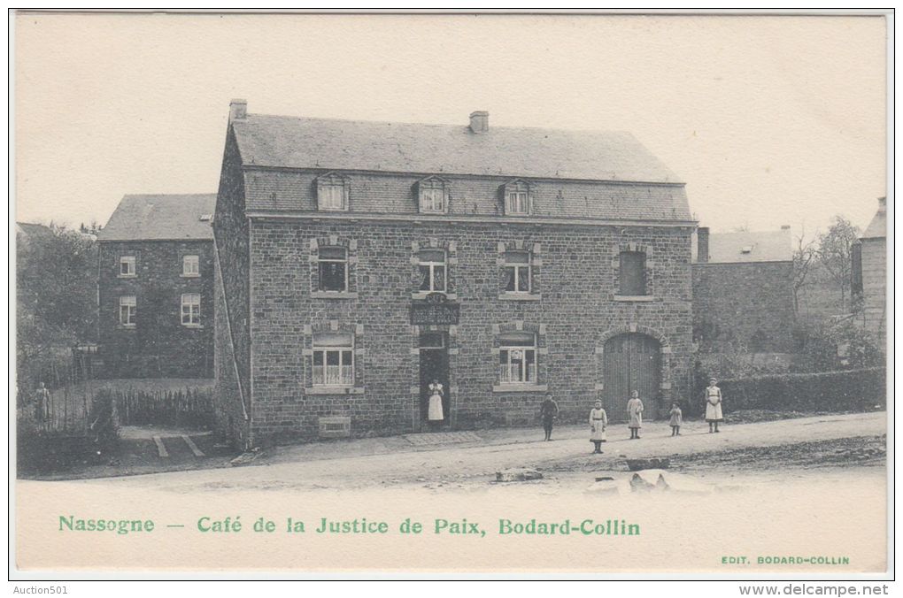 21106g CAFE De La JUSTICE De PAIX - BODARD-COLLIN - Nassogne - Nassogne