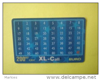 XL-Call 5 Euro Used Rare - [2] Prepaid & Refill Cards