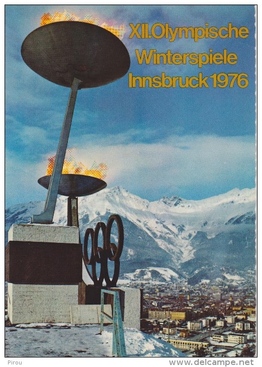 JEUX OLYMPIQUES D'INNSBRUCK 1976 - Olympische Spelen