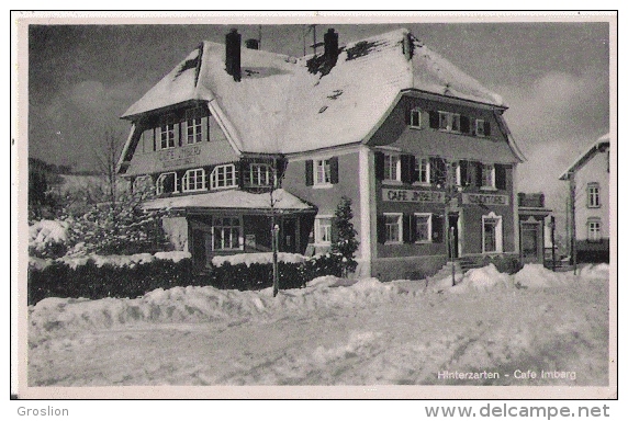 HINTERZARTEN 1184  CAFE IMBERG  1946 - Hinterzarten