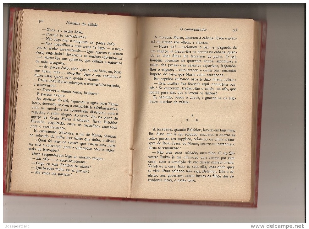 Famalicão - S. Miguel De Seide - "Novelas Do Minho", 2ª Edição - Camilo Castelo Branco (4 Scans) - Romans