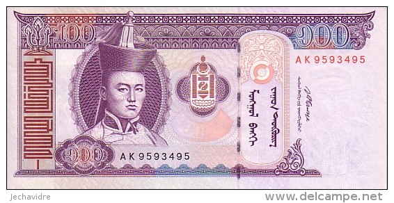 MONGOLIE   100 Tugrik   Emission De 2008      ***** BILLET  NEUF ***** - Mongolia