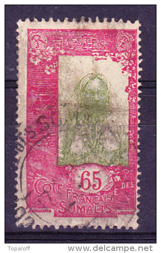 Cote Française Des Somalis N°129 Oblitéré - Oblitérés