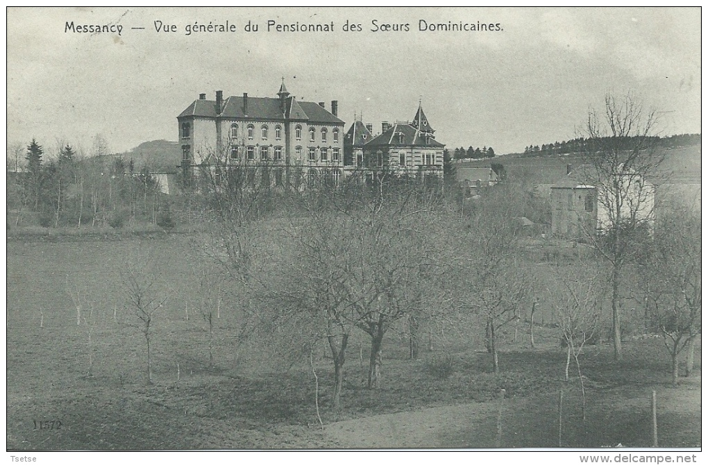 Messancy - Vue Générale Du Pensionnat Des Soeurs Dominicaines - 1907  ( Voir Verso ) - Messancy