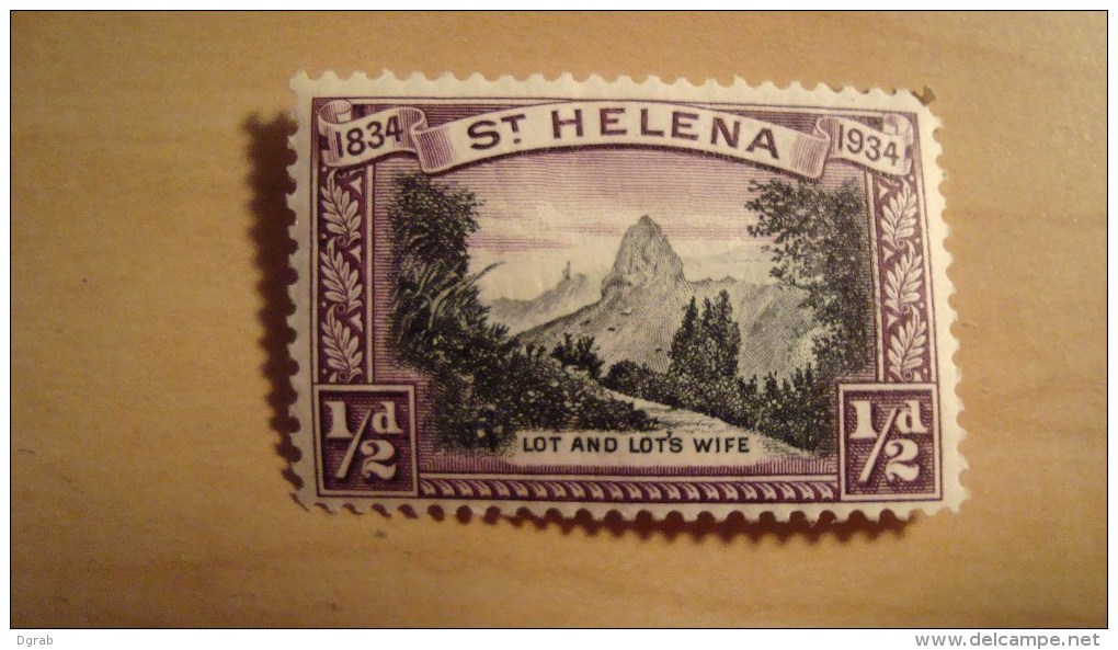 St. Helena  1934  Scott  #101  MH - Saint Helena Island