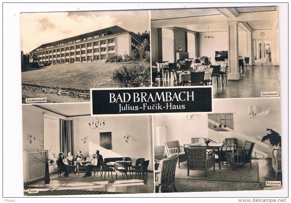 D4483   BAD BRAMBACH : Julius-Fucik-Haus - Bad Brambach