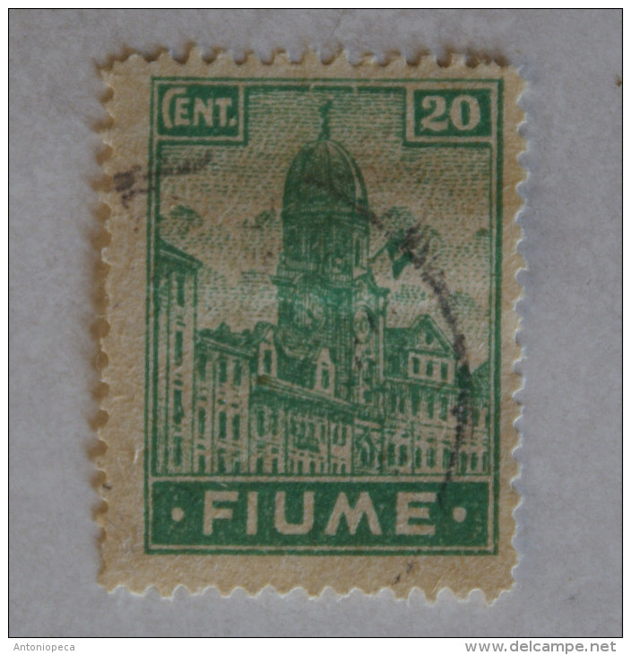 ITALIA REGNO - 1919 FIUME USED - Fiume & Kupa