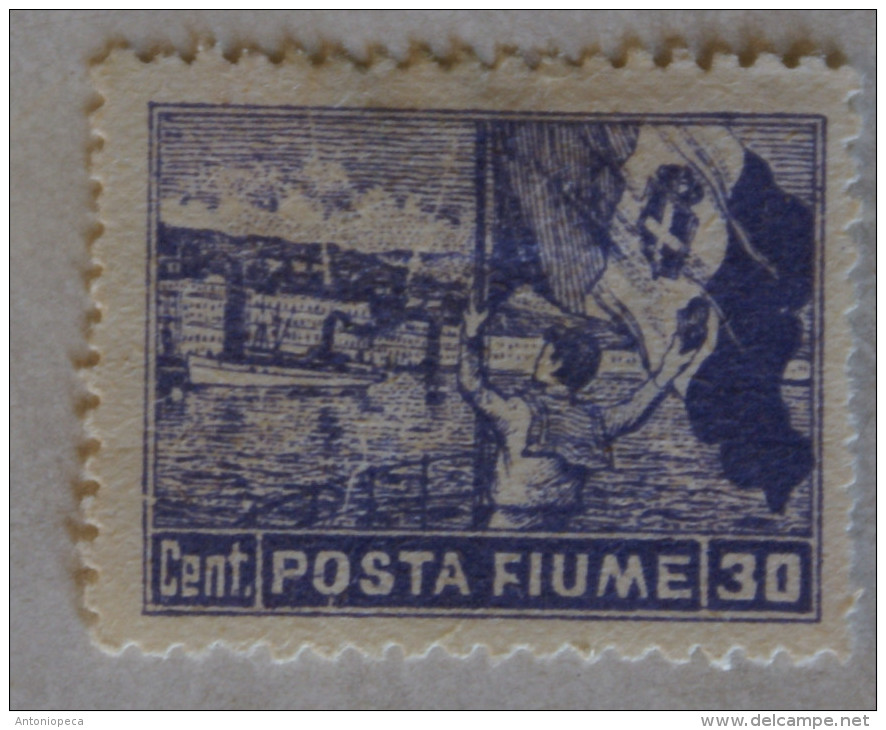 ITALIA REGNO - 1919 FIUME MH - Fiume & Kupa