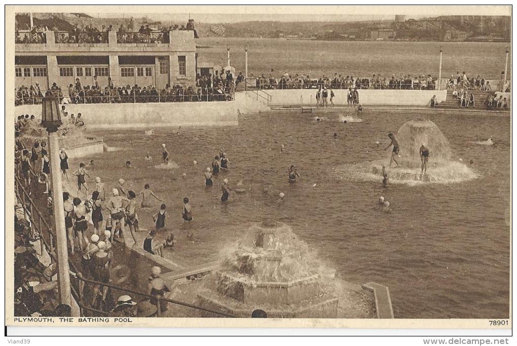 Plymouth  -  The Bathing Pool - Plymouth