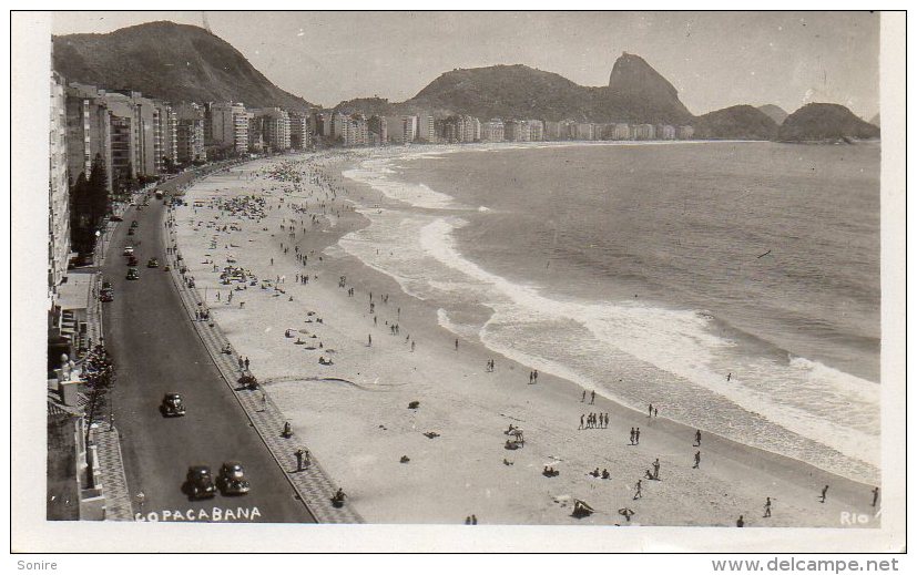 COPACABANA 1953 - ANIMATA -AUTO - BRASILE - C919 - Copacabana