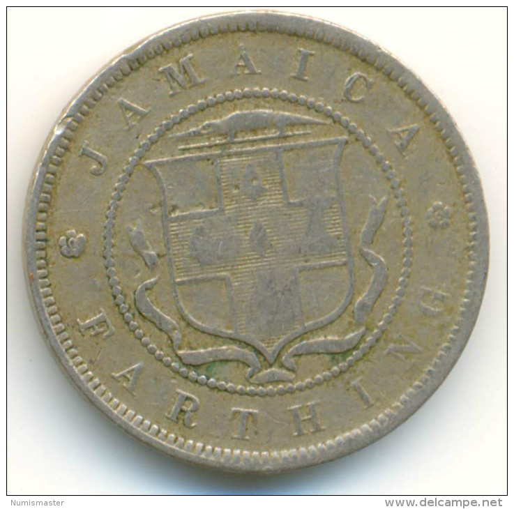 JAMAICA , FARTHING 1889 - Jamaica