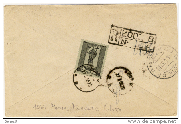 1956 Marina Mercantile Su Lettera Per L´italia - 1956 Sklep Marine Na Li&#347;cie Do W&#322;och - Lettres & Documents