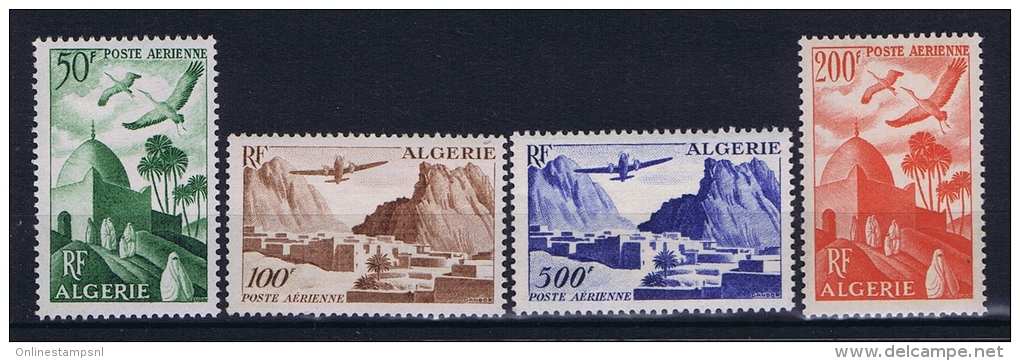 Algerie: Yvert Ae 9 - 12   MH/*, - Airmail