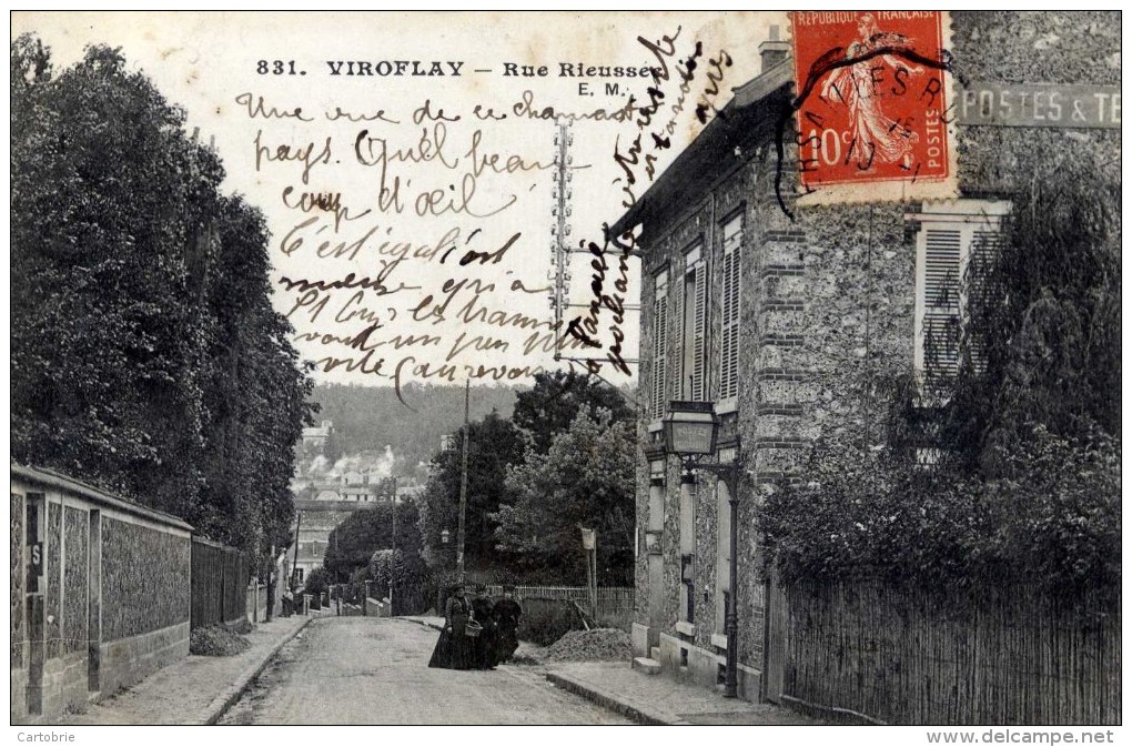 78 - VIROFLAY - Rue Rieussec - Bureau De Poste - Viroflay