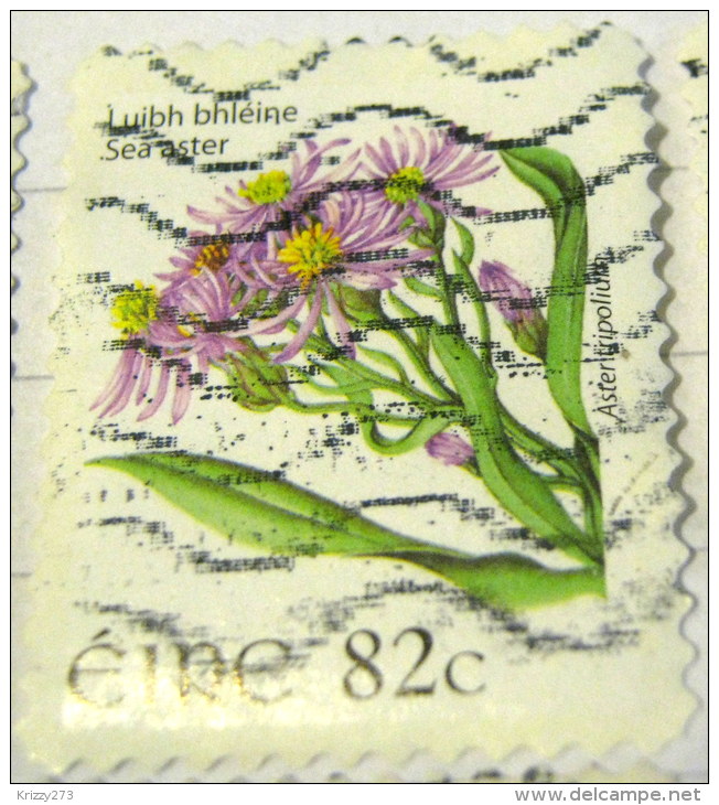 Ireland 2008 Flower Sea Aster 82c - Used - Usados