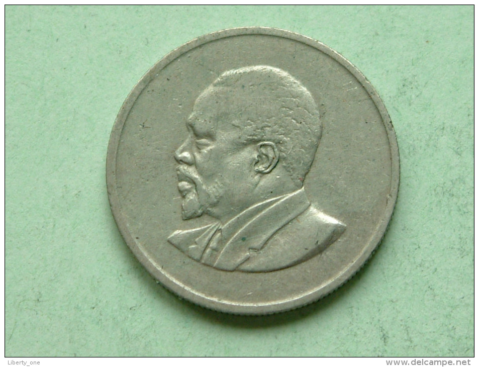 1967 - 50 Cents / KM 4 ( Uncleaned Coin - For Grade, Please See Photo ) !! - Kenya