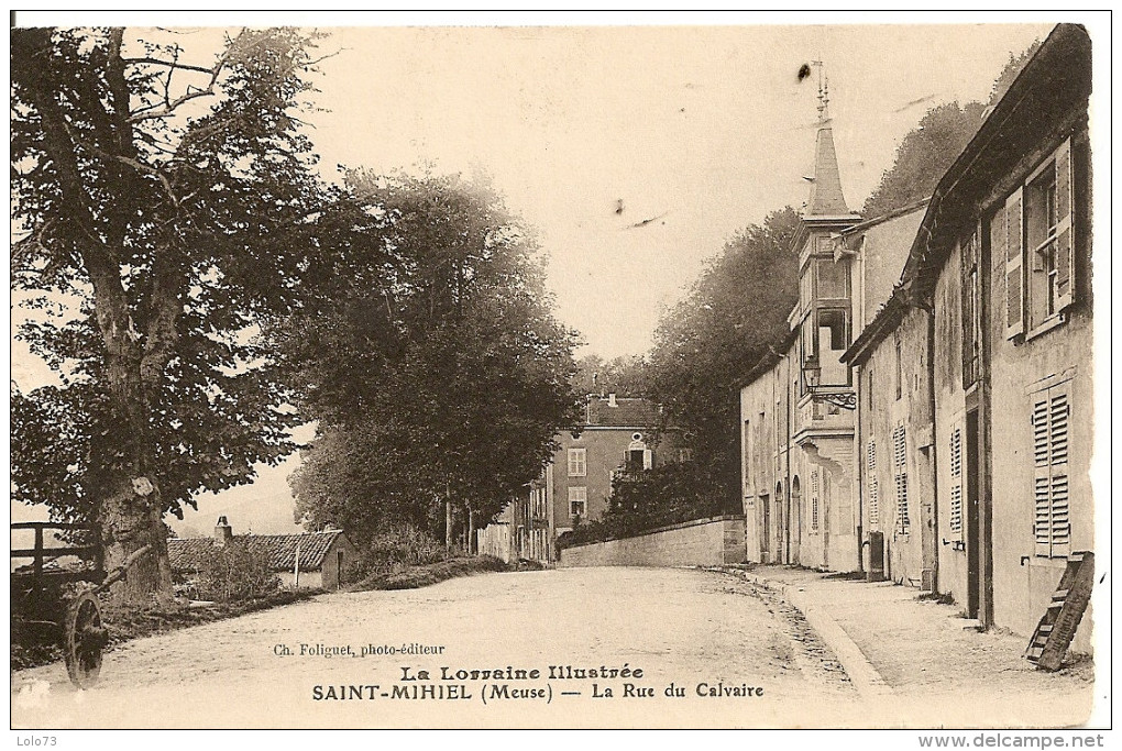 Saint-Mihiel - La Rue Du Calvaire - Saint Mihiel