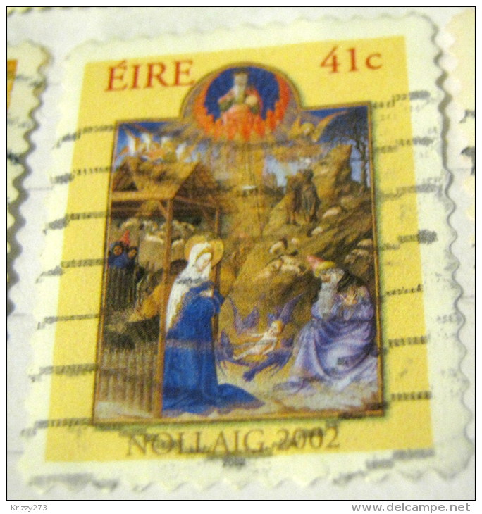 Ireland 2002 Christmas 41c - Used - Usati