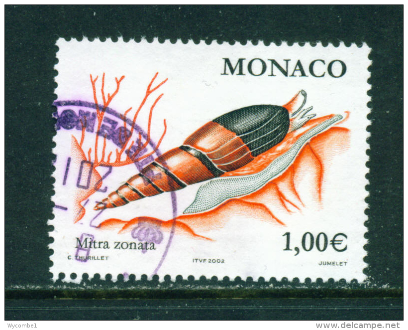 MONACO - 2002  Flora And Fauna  1e  Used As Scan - Oblitérés