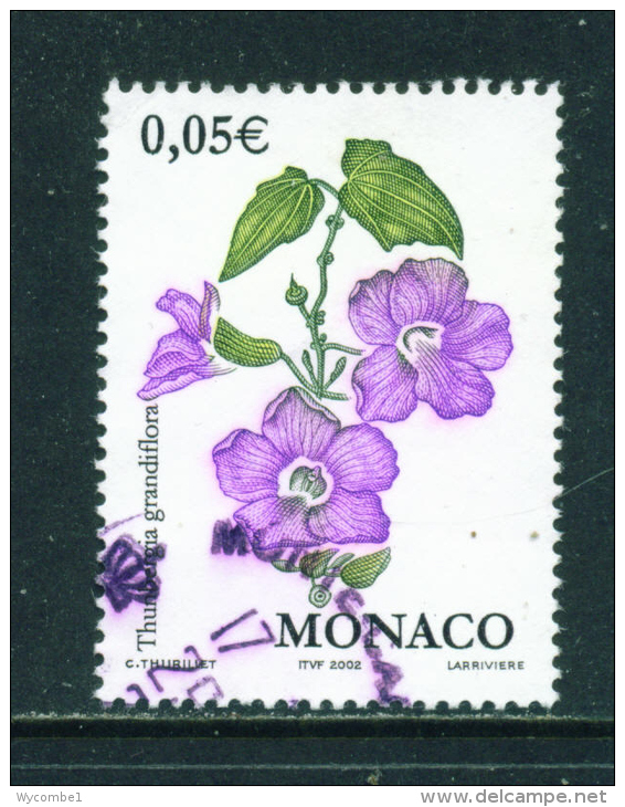 MONACO - 2002  Flora And Fauna  5c  Used As Scan - Oblitérés