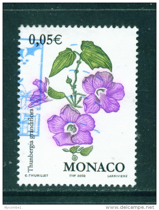 MONACO - 2002  Flora And Fauna  5c  Used As Scan - Usados