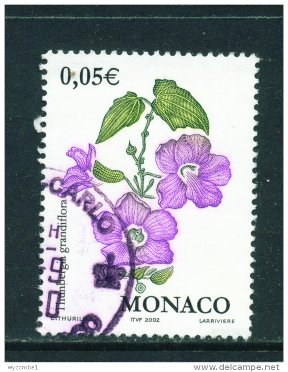 MONACO - 2002  Flora And Fauna  5c  Used As Scan - Oblitérés