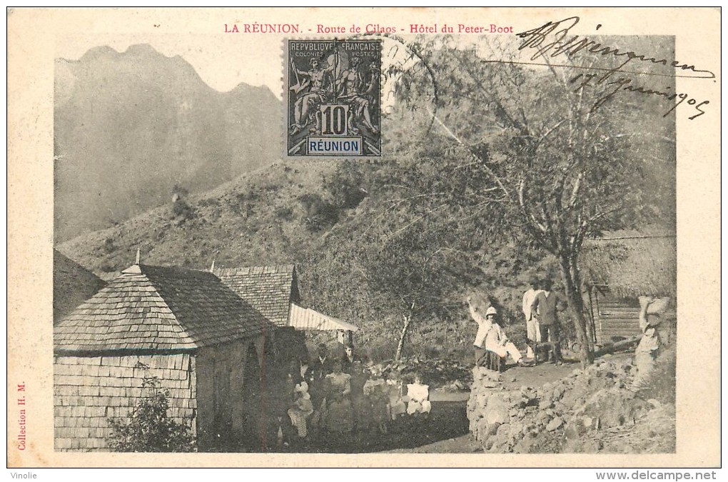 Réf : A14 -1115  : La Réunion Route De Cilaos Hôtel De Peter-Boot - Autres & Non Classés