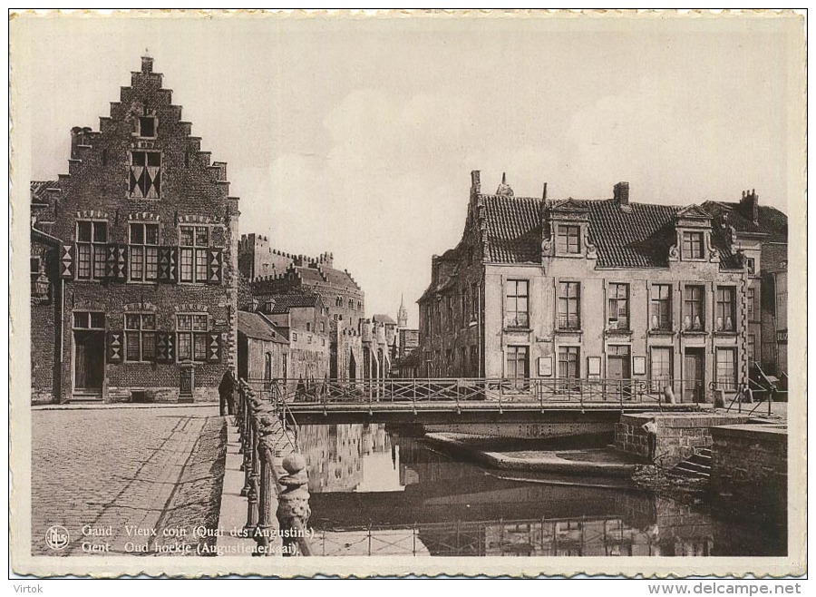 Eeklo : Bisschoppelijk College   (  Eere Kaart )  Verso Gent  (  Groot Formaat ) - Eeklo