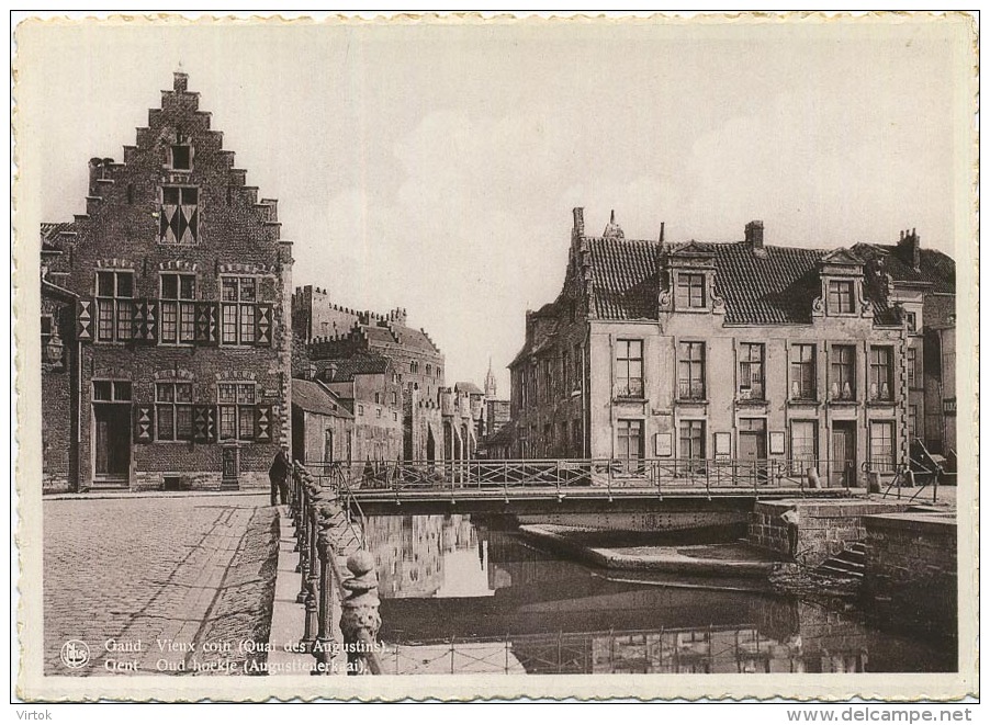 Eeklo : Bisschoppelijk College   (  Eere Kaart )  Verso Gent  (  Groot Formaat ) - Eeklo