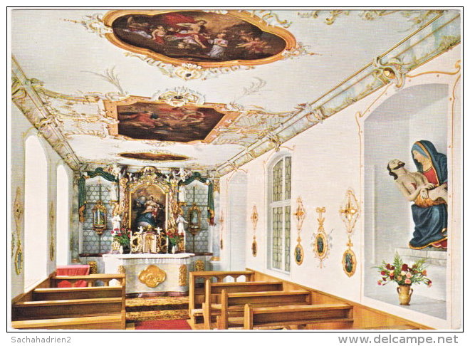 Gf. BAD WURZACH. Sanatorium Maria Rosengarten. Hauskapelle Mit Pieta. 108 - Bad Wurzach
