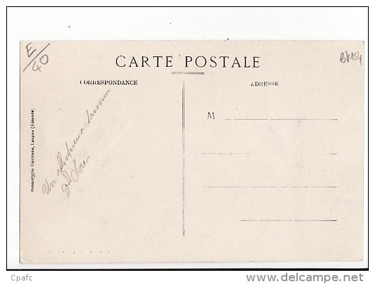 Carte 1910 SORE / PLACE DE LA MAIRIE - Sore