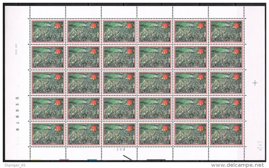 Année 1983 - COB 2094** - Mongolfière -  11F (pl 2) - Cote 22,50 &euro; - Non Classificati