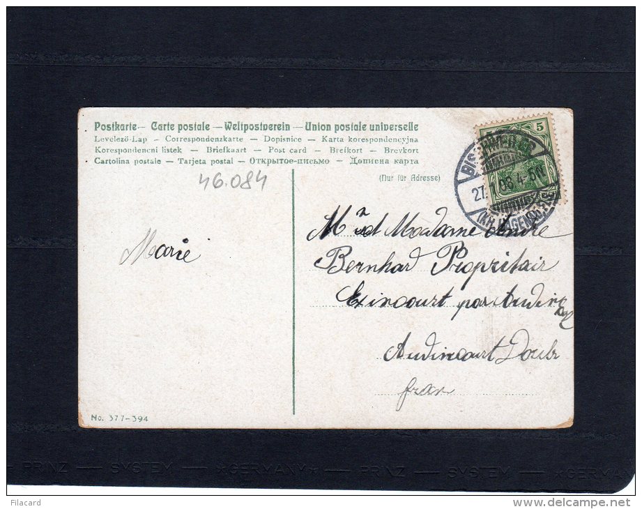 46084    Germania,  Montagna - Paesaggio,  VG  1908 - A Identifier