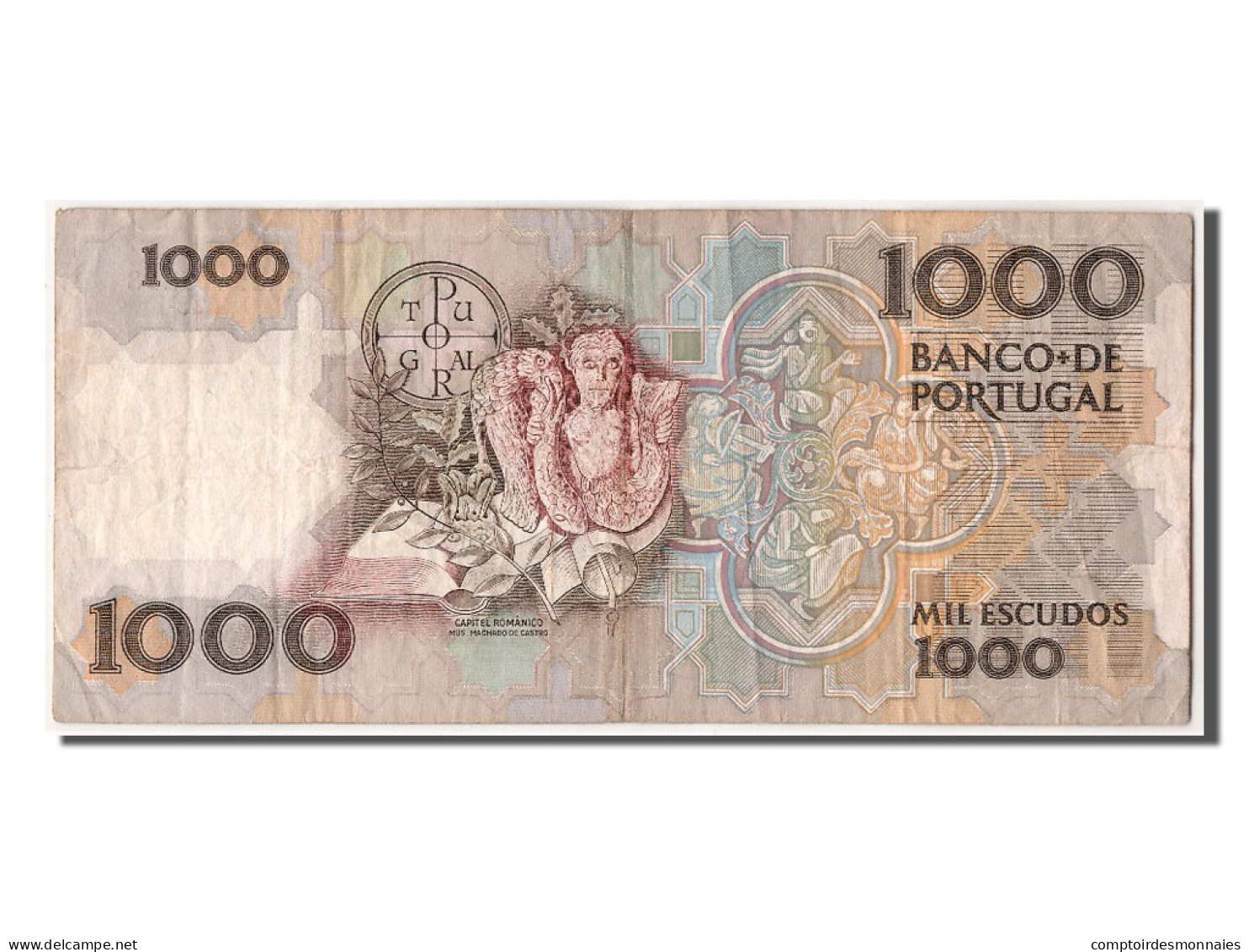 Billet, Portugal, 1000 Escudos, 1990, 1990-07-26, TTB - Portugal