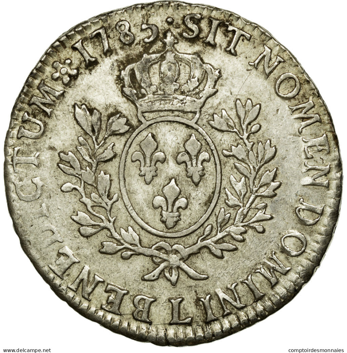 Monnaie, France, Louis XVI, Écu Aux Branches D'olivier, Ecu, 1785, Bayonne - 1774-1791 Luis XVI