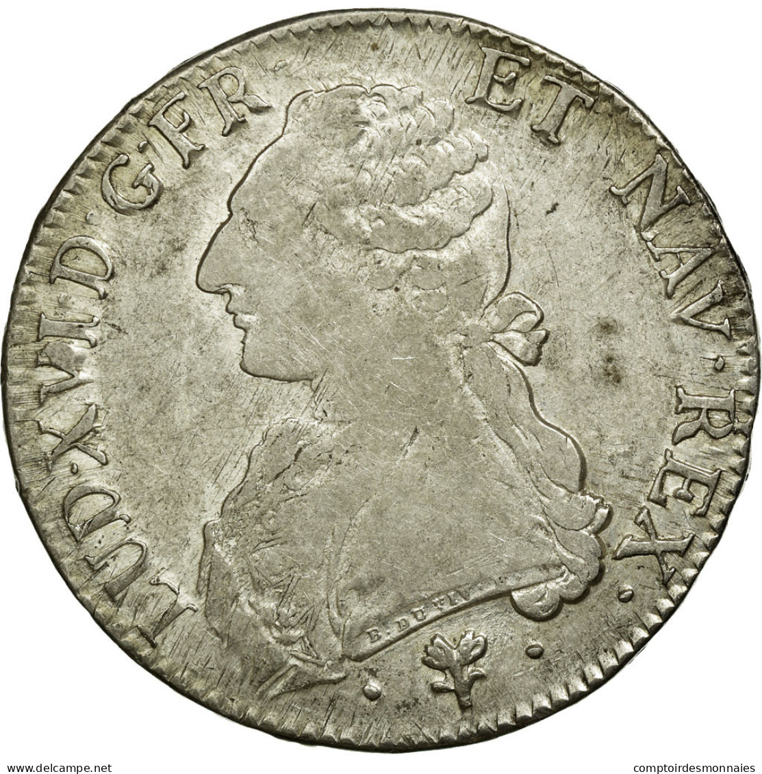 Monnaie, France, Louis XVI, Écu Aux Branches D'olivier, Ecu, 1788, Bayonne - 1774-1791 Lodewijjk XVI