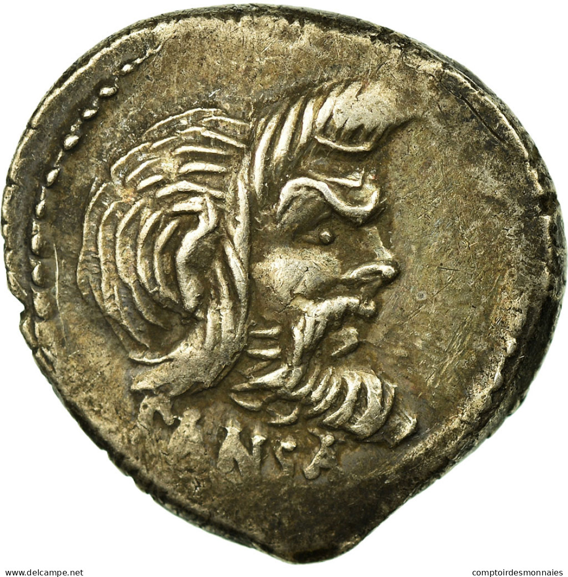 Monnaie, Vibia, Denier, Roma, TTB+, Argent - République (-280 à -27)