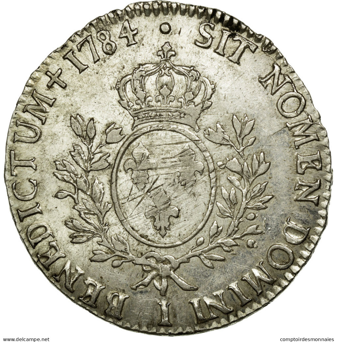 Monnaie, France, Louis XVI, Écu Aux Branches D'olivier, Ecu, 1784, Limoges - 1774-1791 Luis XVI