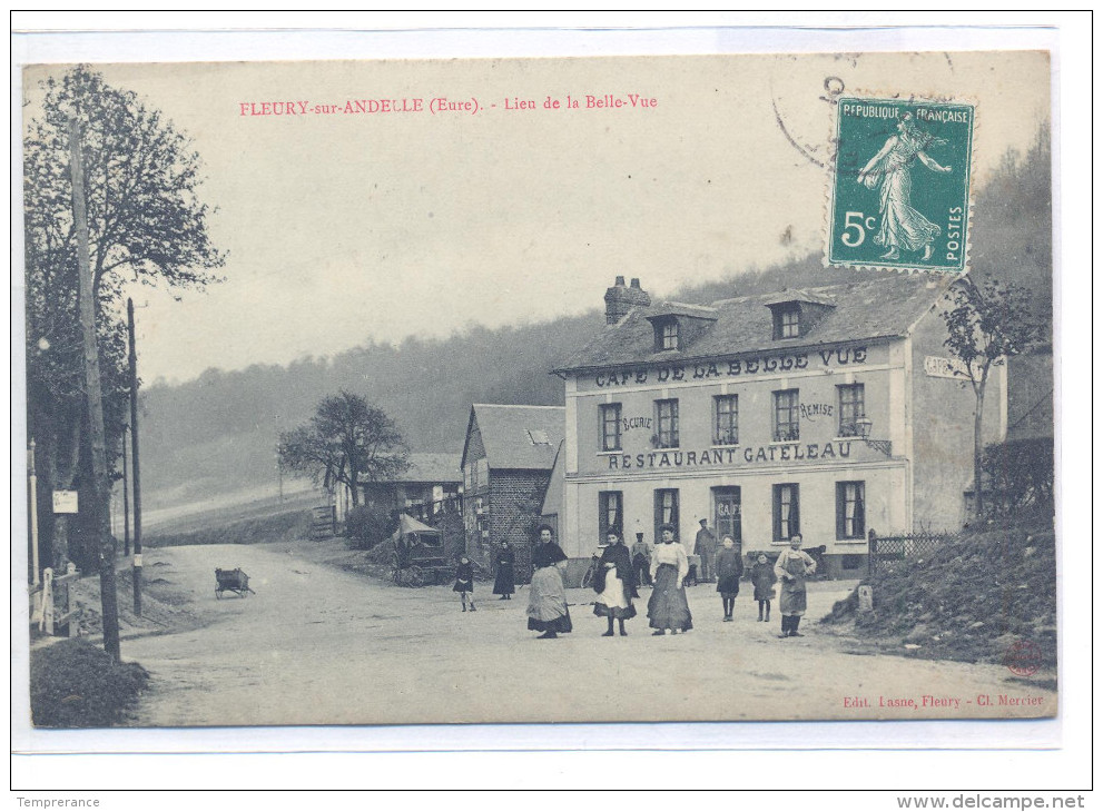 27 FLEURY SUR ANDELLE - Lieu De La Belle Vue  1910 - Other & Unclassified
