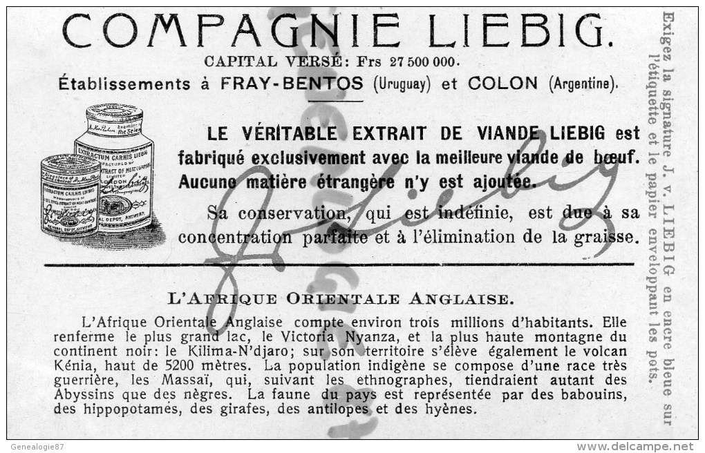 CHROMO - LIEBIG - SUMATRA- HABITATION D' UN PLANTEUR  - PAYS EQUATORIAUX- FRAY BENTOS URUGUAY- COLON ARGENTINE - Liebig