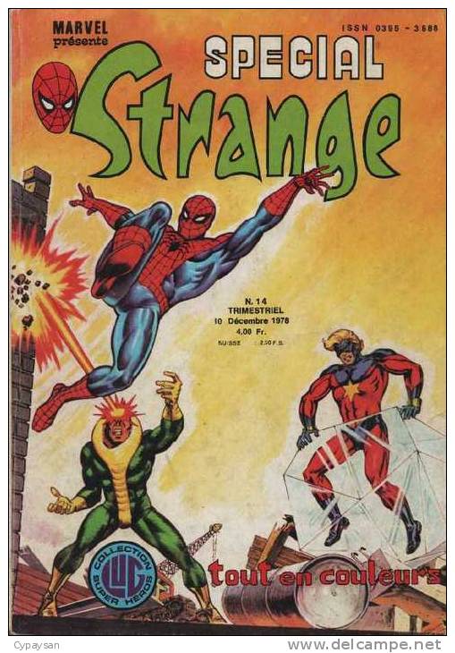 STRANGE SPECIAL N° 14 BE LUG 12-1978 - Strange