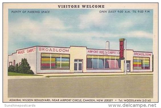 New Jersey Camden Airport Rug And Carpet Company - Camden